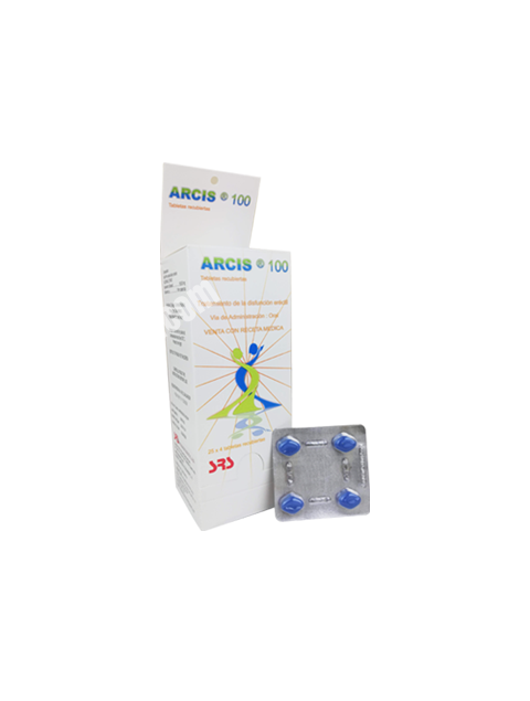arcis 100mg 100 tabletas